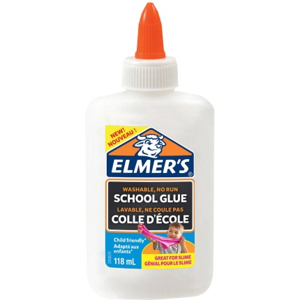 SLIM TILBEHØR - ELMER´S LIM 118 ML - HVID