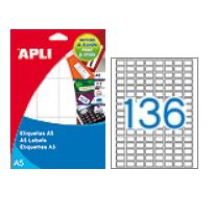 ETIKET 10x16 MM MAPPE A-5