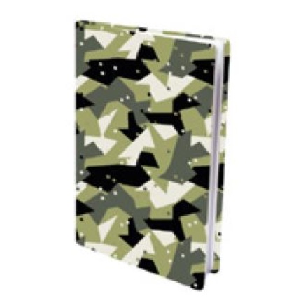 BOGOMSLAG STRÆK" A4 ARMY DOTS"