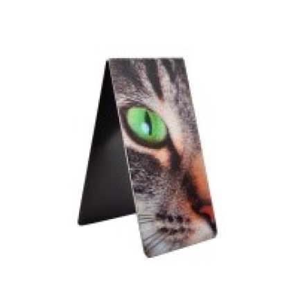 BOGMÆRKE MAGNETISK 3D CATEYE
