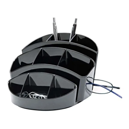 PENNEHOLDER SORT ROTONDO