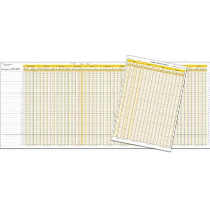FERIEPLAN KALENDER 2026/2027 GUL