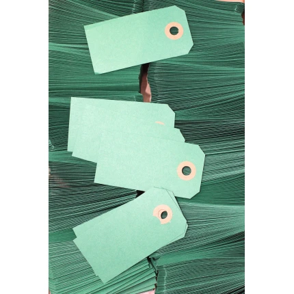 MANILLAMÆRKER A-2 40 x 80mm GRØNNE 1.000 STK