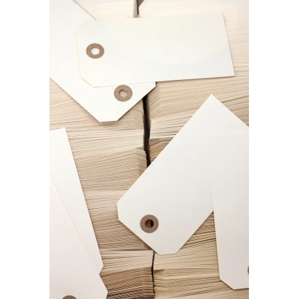 MANILLAMÆRKER A-5 57 x 120mm - 1.000 STK (NY PRIS/KVALITET)