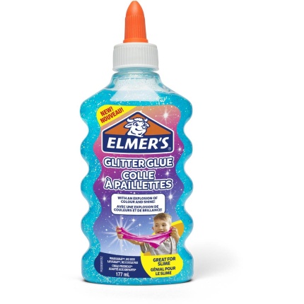 SLIM TILBEHØR ELMER'S GLITTER 177ML. BLUE