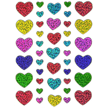 STICKERS STORE & SMÅ HJERTER