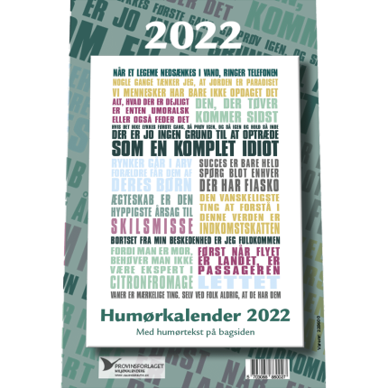 AFRIVNINGSKALENDER 2026 14,3 X 20,8 CM
