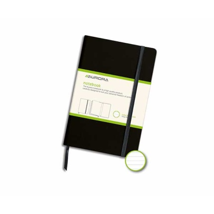 A-5 NOTES M/LIN GRÅ/SORT (2296VGT)