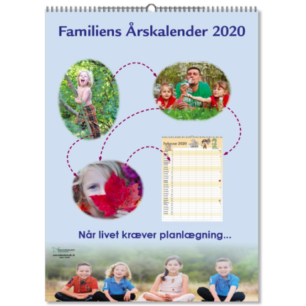 FAMILIENS ÅRSKALENDER 2026 - A3
