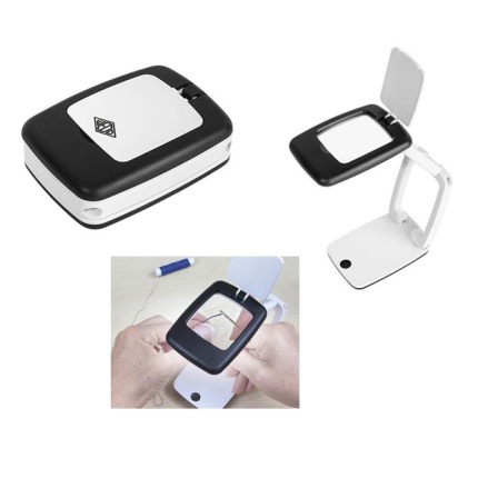 LUP MED LED LYS - FOLDBAR BORDMODEL