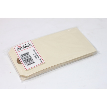 MANILLAMÆRKER A-5 60 x 120mm 25 STK PR. POSE