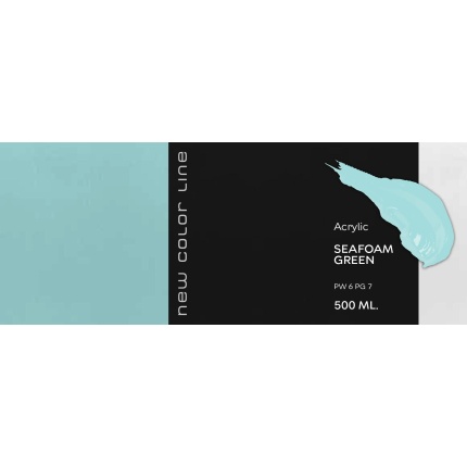 New Color Line 500 ml - Seafoam Green