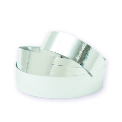 GAVEBÅND METALLIC SØLV 15MM X 100M.