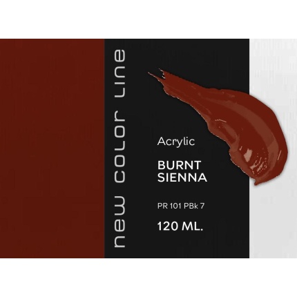 New Color Line 120 ml - Burnt Sienna