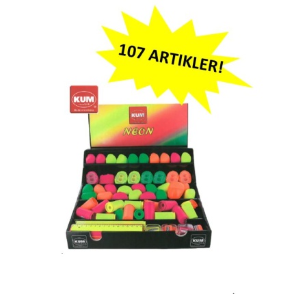 SPIDSER DISPLAY NEON 107 STK ASS