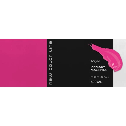 New Color Line 500 ml - Primary Magenta