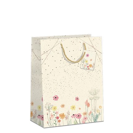 GAVEPOSE STR. L " BLOMSTER" BÆREDYGTIG