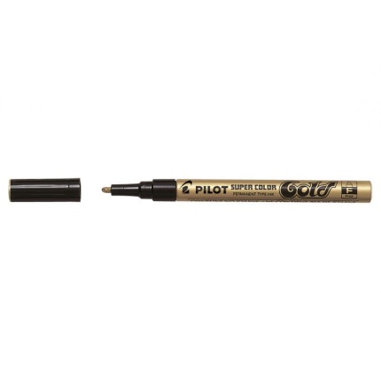 PILOT SUPER COLOR GULD F (SKAFFEVARE)