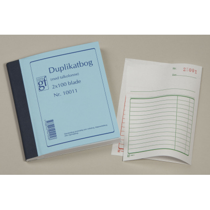 DUPLIKATBOG GF10011 108X150MM 2X100 BLADE