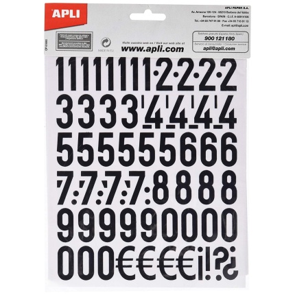 BOGSTAVER & TAL 15MM