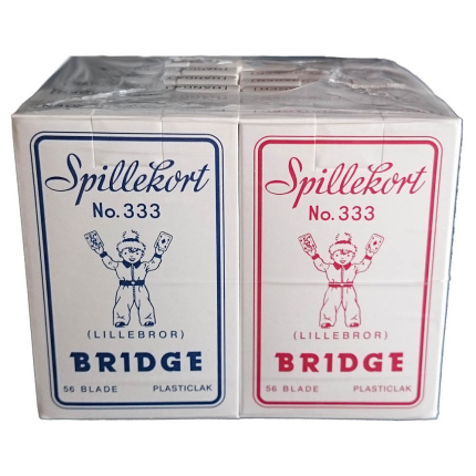 SPILLEKORT - LILLEBROR 333 ENKELT 56 KORT