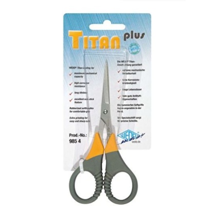 SAKS "TITANIUM PLUS" 11,5 CM GRÅ/GUL