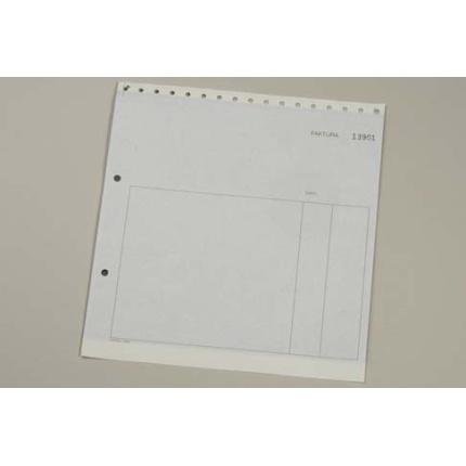 FAKTURASÆT  GF10080 215X215MM 3X100 BLADE SELVKOPI