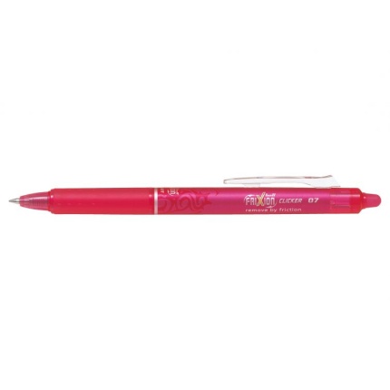 PILOT FRIXION CLICKER 0,7 PINK (SKAFFEVARE)