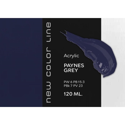 New Color Line 120 ml - Paynes Grey