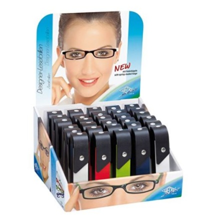 BRILLE 30 STK I DISPLAY 4 ASS. FARVER