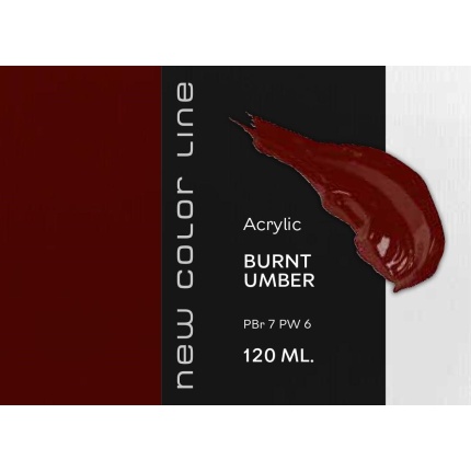 New Color Line 120 ml - Burnt Umber