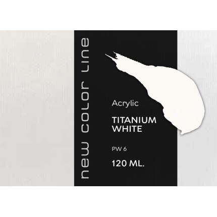 New Color Line 120 ml - Titanium White