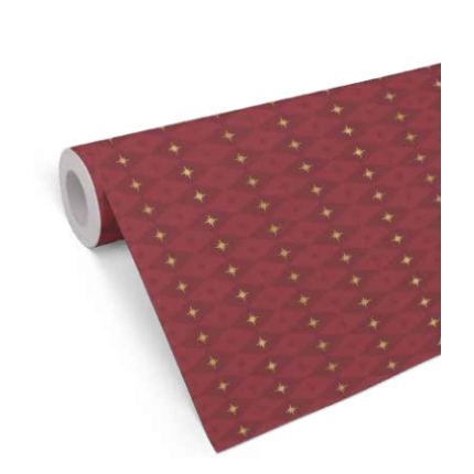 ØKONOM 57 CM "VENETIA" M. GULD FOIL 7 KG  154M