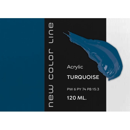 New Color Line 120 ml - Turquoise