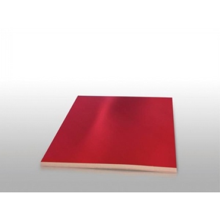 A-2 METALKARTON  25 ARK 280 G RUBINRØD