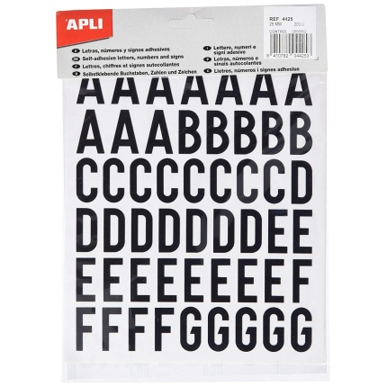 BOGSTAVER & TAL 30MM