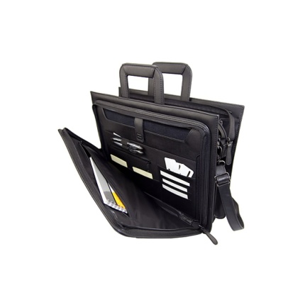 DOKUMENTTASKE M/LYNLÅS & HANK - MONOLITH (SKAFFEVARE)