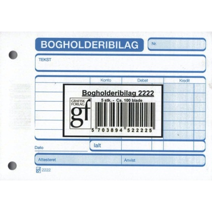 BOGHOLDERIBILAG GF2222 145X105MM CA.100 BLADE