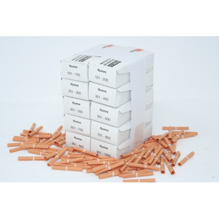 Tombolanumre 1-1000 - ORANGE