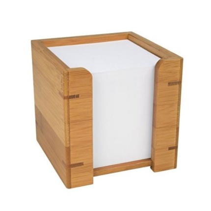 KUBUS - BOX BAMBOO 9 X 9 CM - SKAFFEVARE