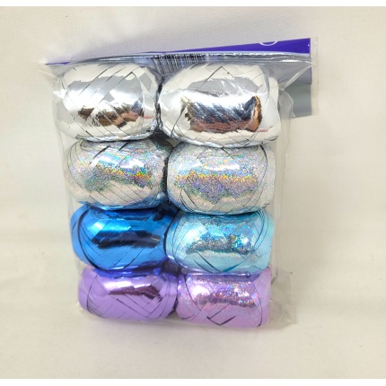 8 GAVEBÅND-FOLIE& HOLOGRAM/24 PS.ENS FV