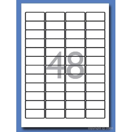 KOPI&LASER - 48x24mm/100 STK./48 DLW1736