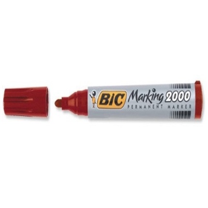 BIC MARKER 2000 RØD