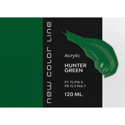 New Color Line 120 ml - Hunter Green