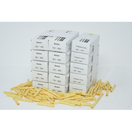 Tombolanumre 1-1500 GUL