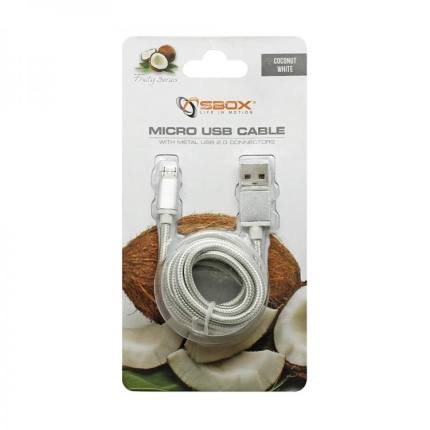 USB KABEL MICRO 1,5M   HVID