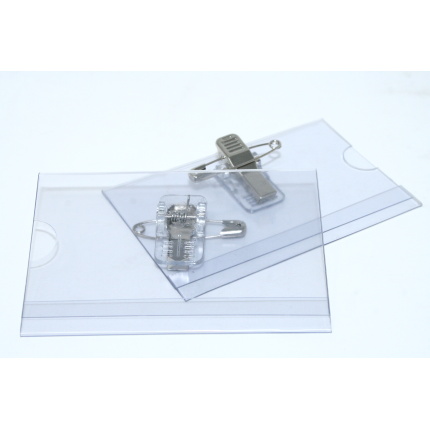 KONGRESMÆRKE M. NÅL & KLEMME 51X80 UDEN INDSTIK