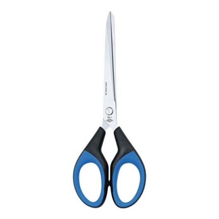 SAKS "SOFT-CUT" PREMIUM 18 CM SORT/BLÅ