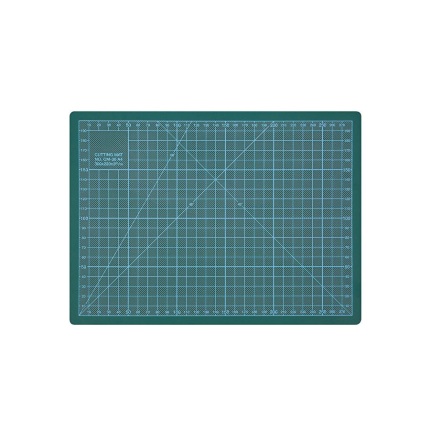 SKÆREPLADE 22 X 30 CM 3MM GRØN (SKAFFEVARE)