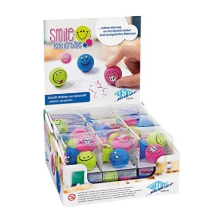 VISKELÆDER - SMILEY 3 PR BOX ASS FV. 18 BOX I DISP